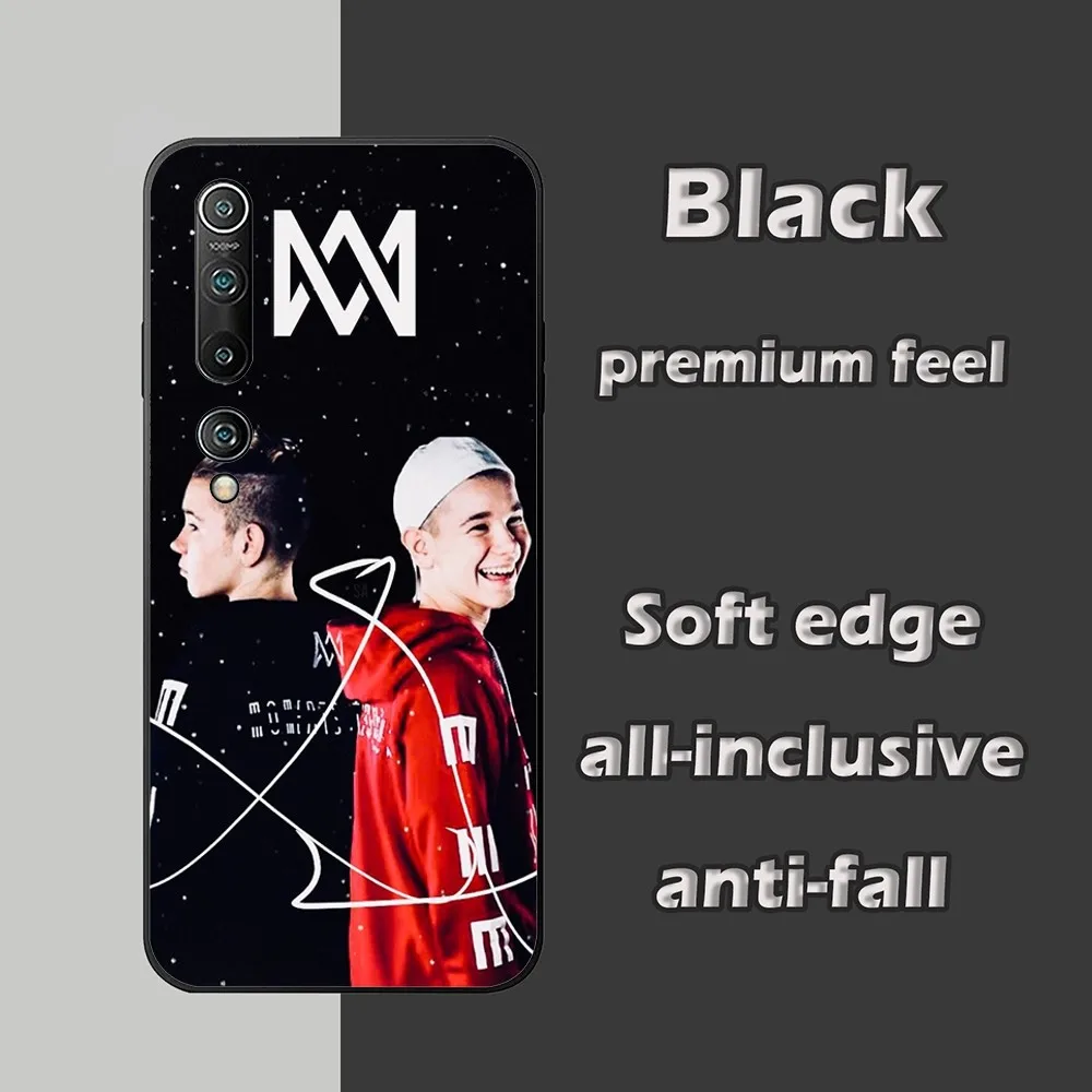 M-Marcus And M-Martinus Phone Case For Xiaomi 11 Redmi Note 11 5G 8T 9A 9 10T Note8Pro Note9 12SUltra Black Case