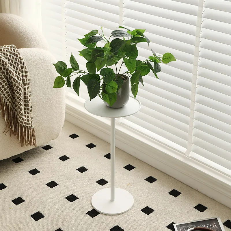 Flower Stand Floor-to-ceiling Single-layer Living Room Balcony Shelf Modern Simple Bonsai Bracket Wrought Iron Single image 5