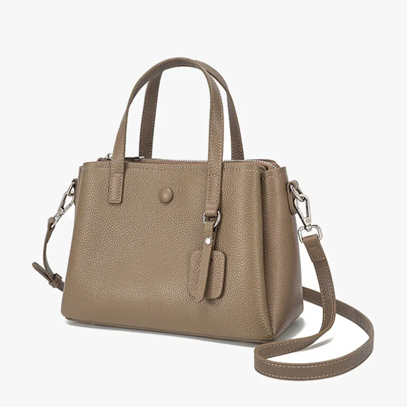 

Genuine Leather Women's Bag Luxury Designer Large Capacity Women Shoulder Bag Versatile Cowhide Crossbody Bags Female Handbag