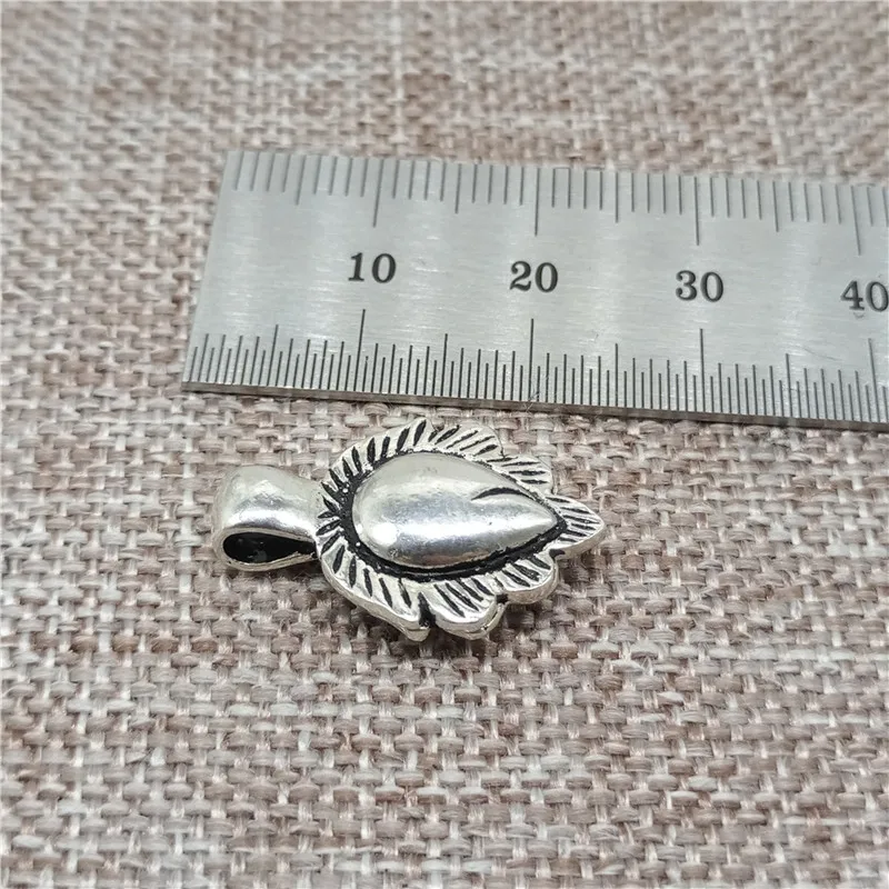 925 Sterling Silver Mala Counter Bum Clip Prayer Bead Charm Buddhist for Bracelet Necklace