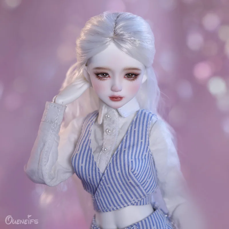 Aurola BJD Doll 1/6  Ynly Female Body New Design White shirt and striped waistcoat Resin  doll Surprise Gift