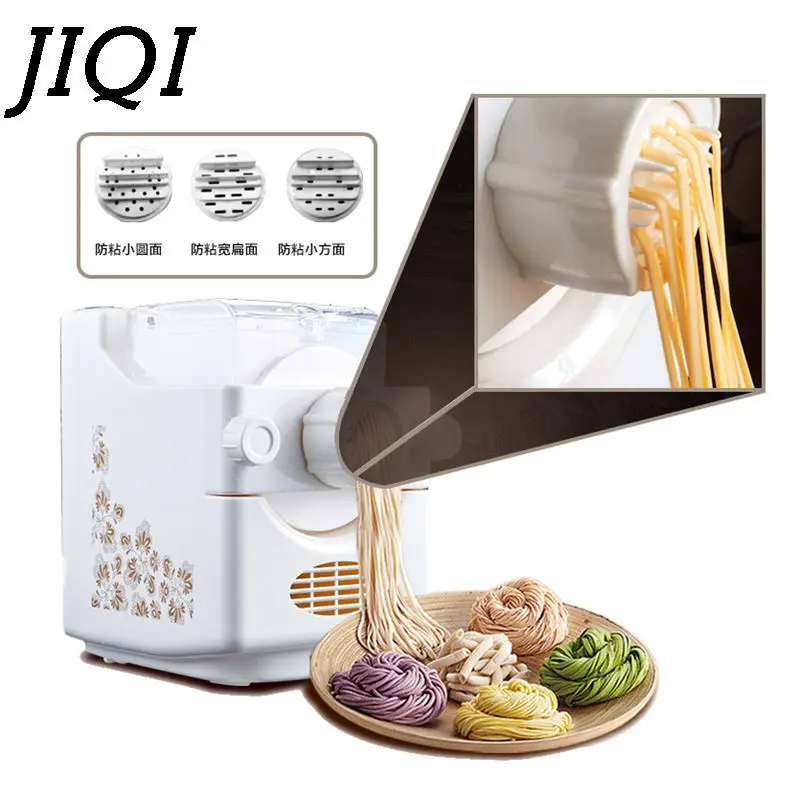 Automatic Noodles Making machine Household Dumplings Spegatti maker Flour Juice blender Dough Pasta Cutter 0.5L with 9 mold