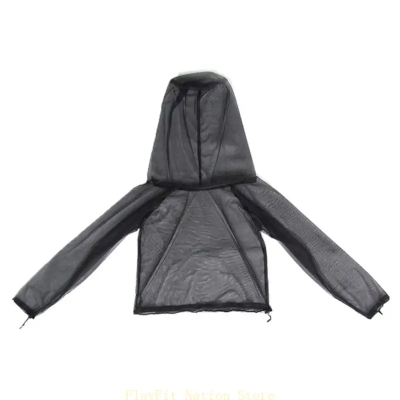 

242F Mosquitoes Mesh Clothes Suits Fly Screen Insect Shield Mesh Foot Cover Glove Pants