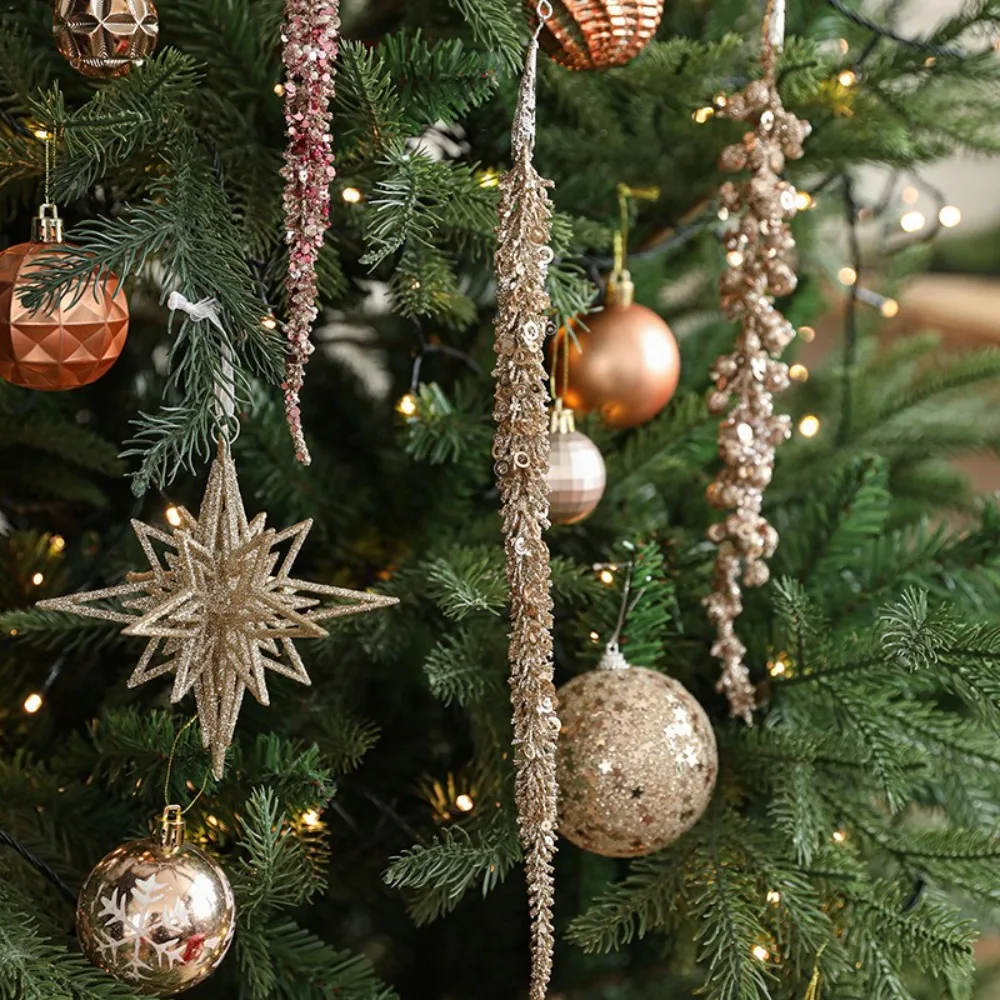 Pendentif créatif de branche de Noël, ornements d'arbre de Noël, cadeaux d'ornement de confrontation, décorations de nouvel an, nouveau