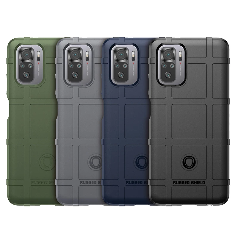 

Shockproof Phone Case For Redmi Note 10 Bumper Soft TPU Slim Back Case For Redmi Note 10S 10 Pro Cover For Redmi Note 10 Case