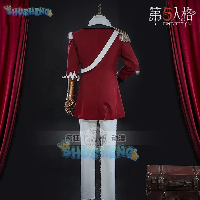 Shusheng-Fantasia de Cosplay Anime Identidade V para Homens, Uniforme do Jogo Cos, Roupas, Roupas, Papel de Festa, Cos, Comandante Mate