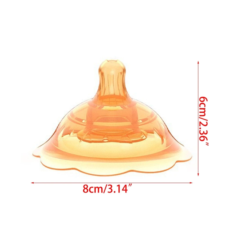 Protectores pezones silicona pezones lactancia cubierta pecho para protección C