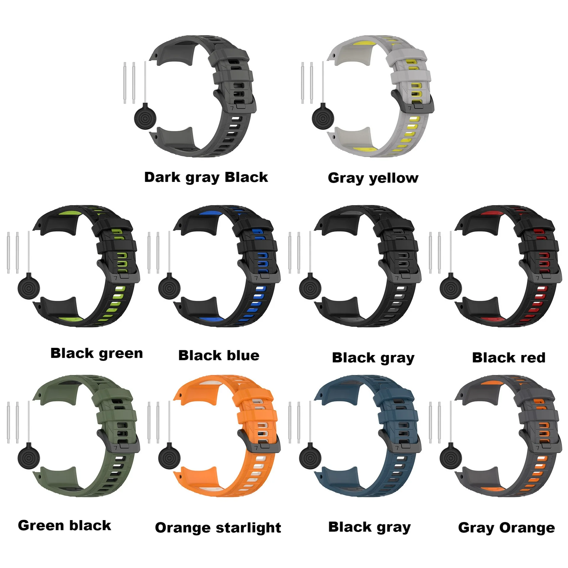 silicone strap For Garmin instinct 3 SOLAR 45MM 50MM smart watch Bracelet  For Garmin instinct 3 Crossover AMOLED