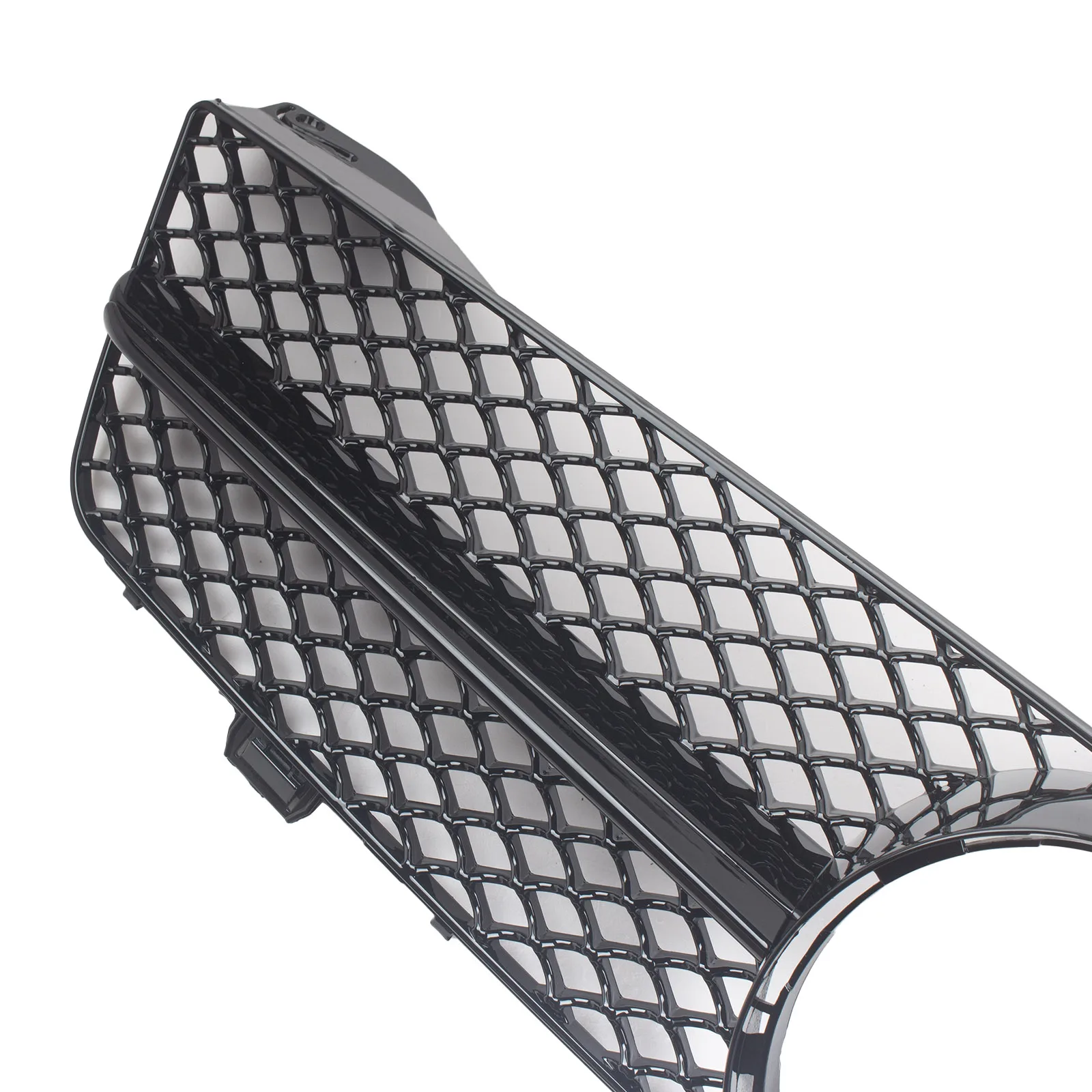 Front Inlet Mesh Grille Bumper Grill Middle Grid Tuning ABS For Mercedes Benz CLS Class W219 2009-2010