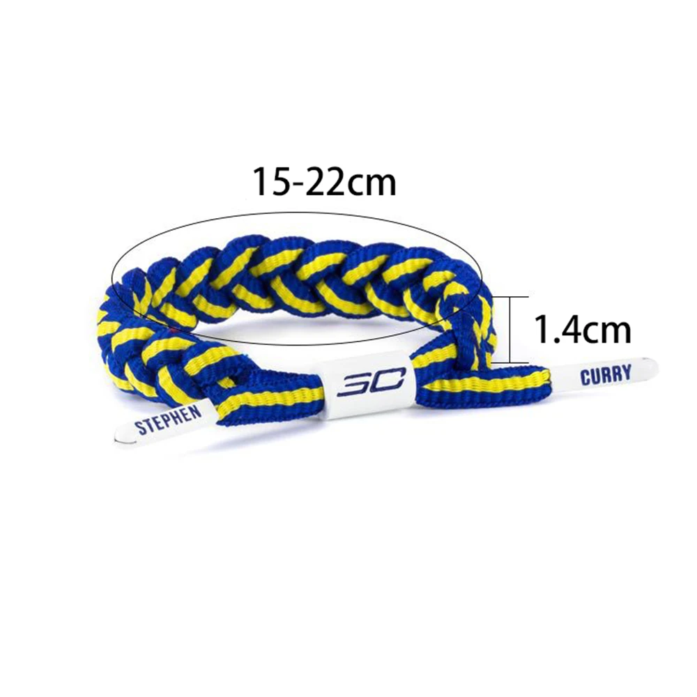 Basketball Braided Rope Bracelet With Player Number Adjustable Sports Wristband Woven Bangles Trenfy Accessories