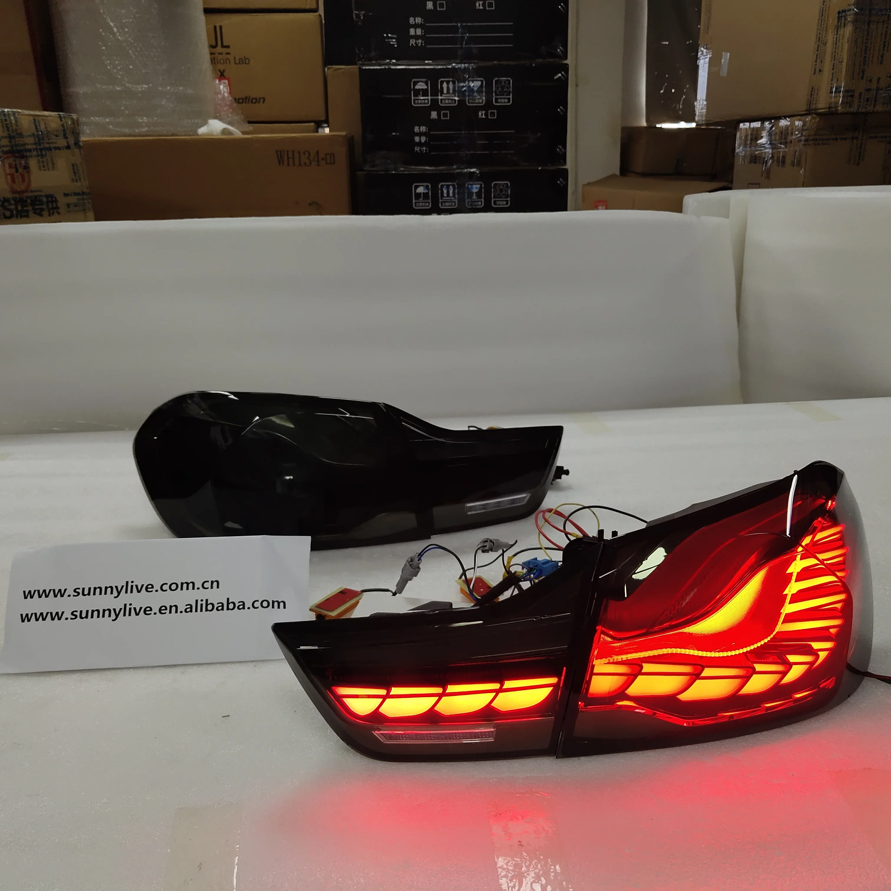 Tail Lamp Assembly For F32 F82 LED Tail Light 2012-2019 M4 425i 430i 440i Rear Lamp Smoke Color