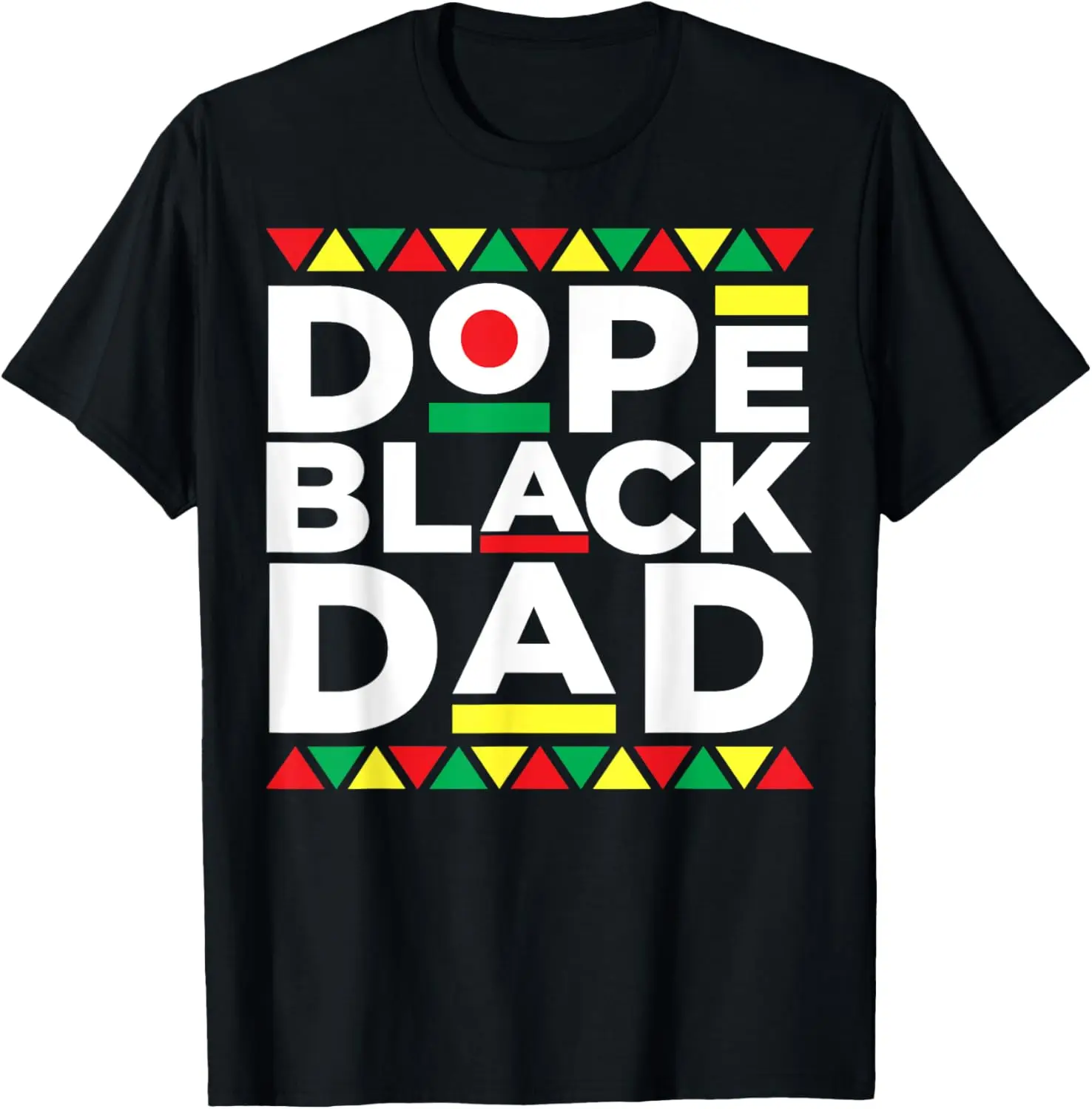 

Подарочная футболка Dope Black Dad Matter Black History Month Pride Fathers