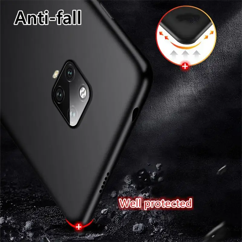 Weiche, mattschwarze TPU-Hülle für Xiaomi Redmi Note 9S 9 Pro Max, dünne Hülle, Capa auf Redmi Note 9 Pro Cover – Detail 2