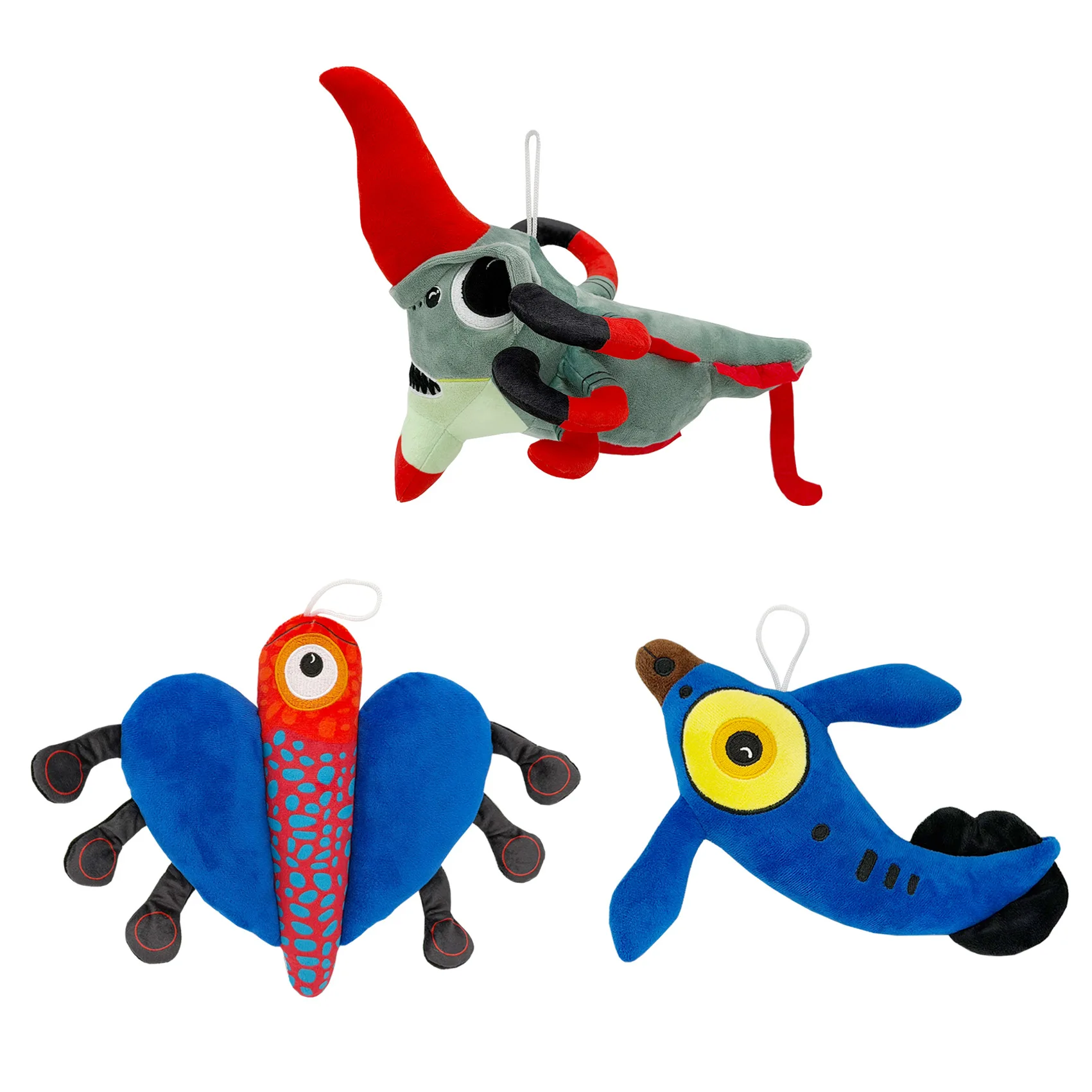 Anime Subnautica 2 Plush Doll Toy Cartoon Cute Crabsquid Oculus Sea Creature Reefback Death Leviathan Game Plush Halloween Gift