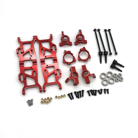 Metal ZD racing car MT16 BX12 X12S JIUSI MT14R PT14R WB12 remote control car accessories swing arm set parts