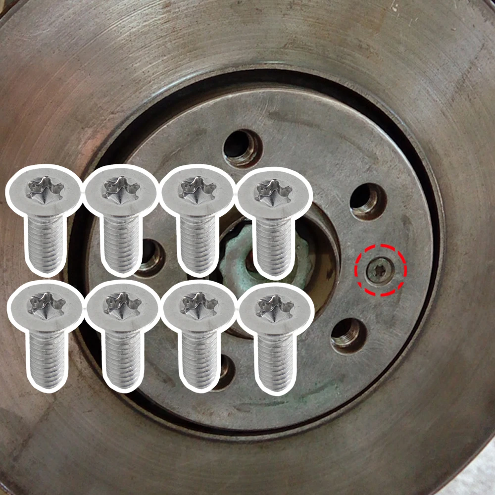 8Pc Front Rear Brak…