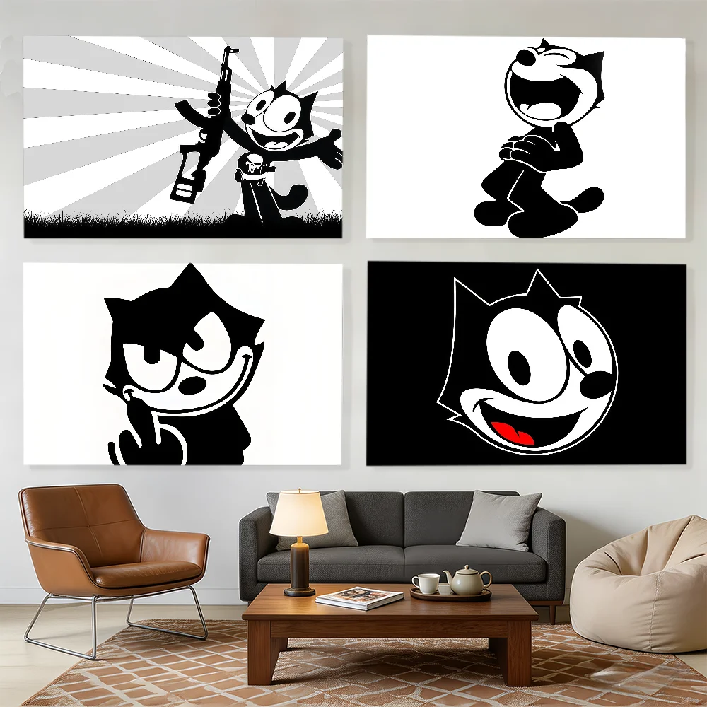 Cartoon F-Felix the Cat-S flag Decorative Banners Suitable For Outdoor Camping Family Parties And Garden Walls Gift