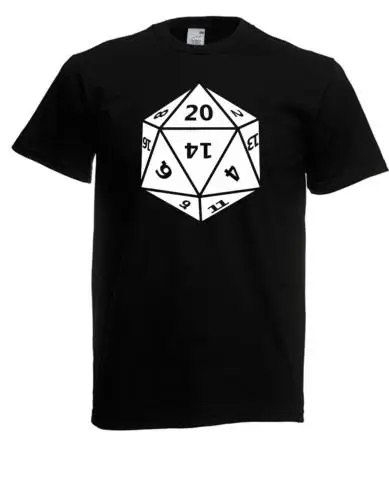 Herren T-Shirt I 20 Sided Dice Twenty I Sprüche I Fun I Lustig bis 5XL