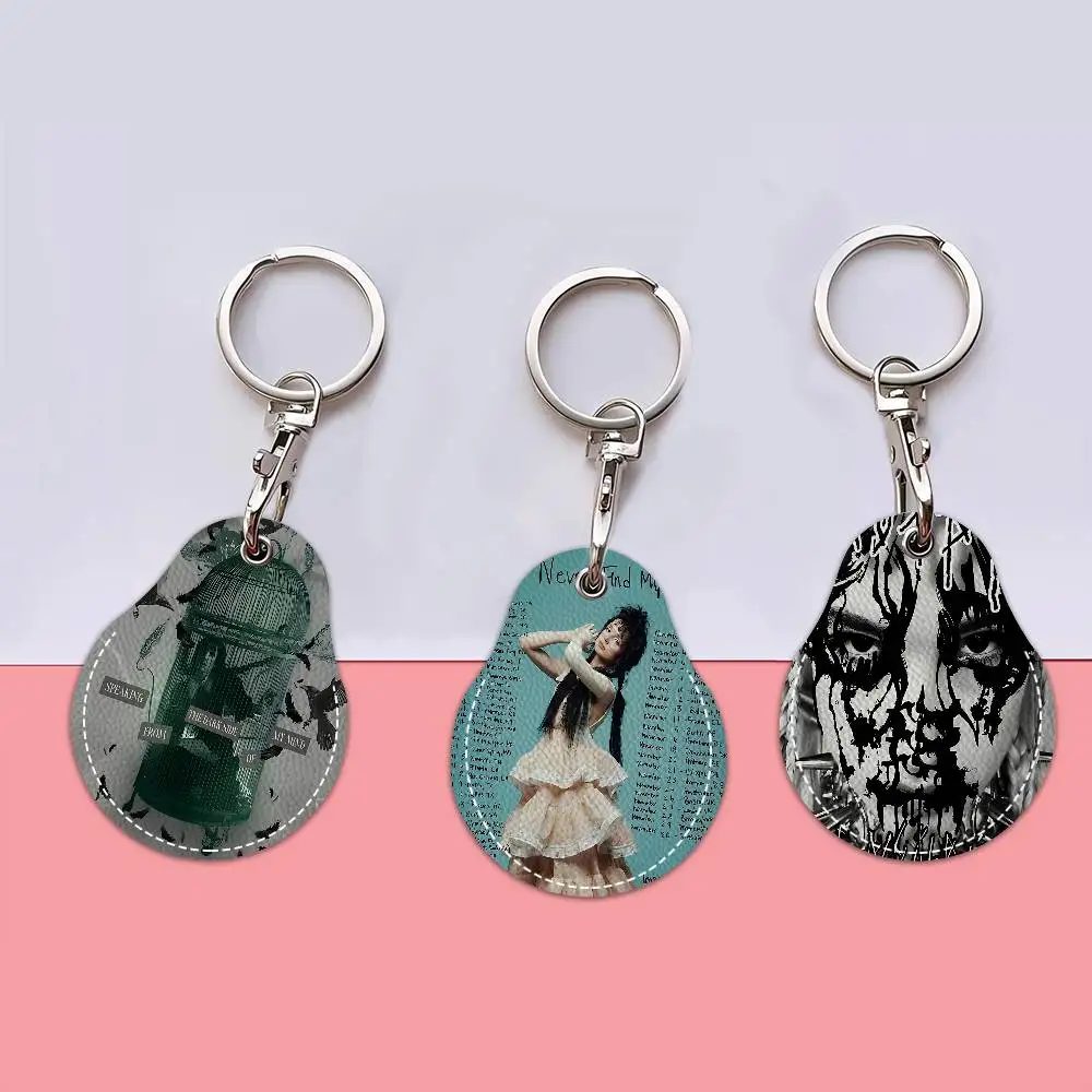 Album I Disagree By Poppy Mini Water Drop Shape Community Access Card Holder Elevator Card Sensor Drop Card Protector Keychain