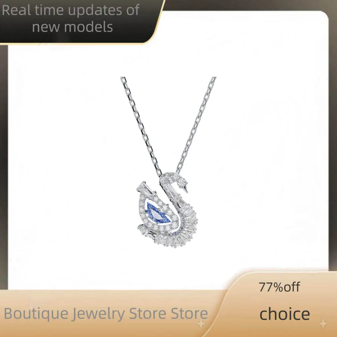 

2025 New Luxurious and Atmospheric Swan Necklace Pendant, Essential for Daily Wear, High-quality Jewelry - Holiday Gift