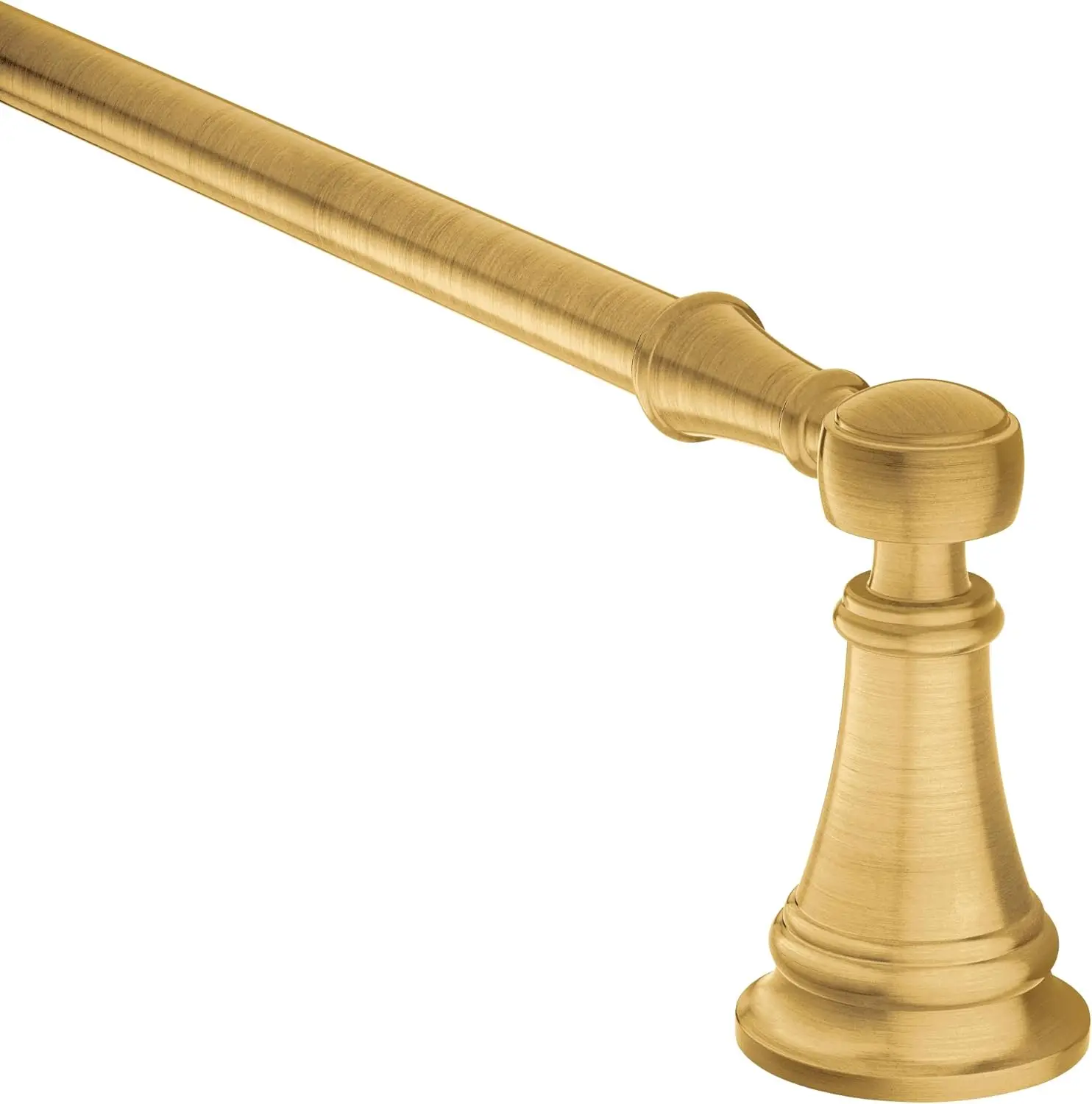 Único escovado ouro toalha bar, 418bg, 18 polegadas