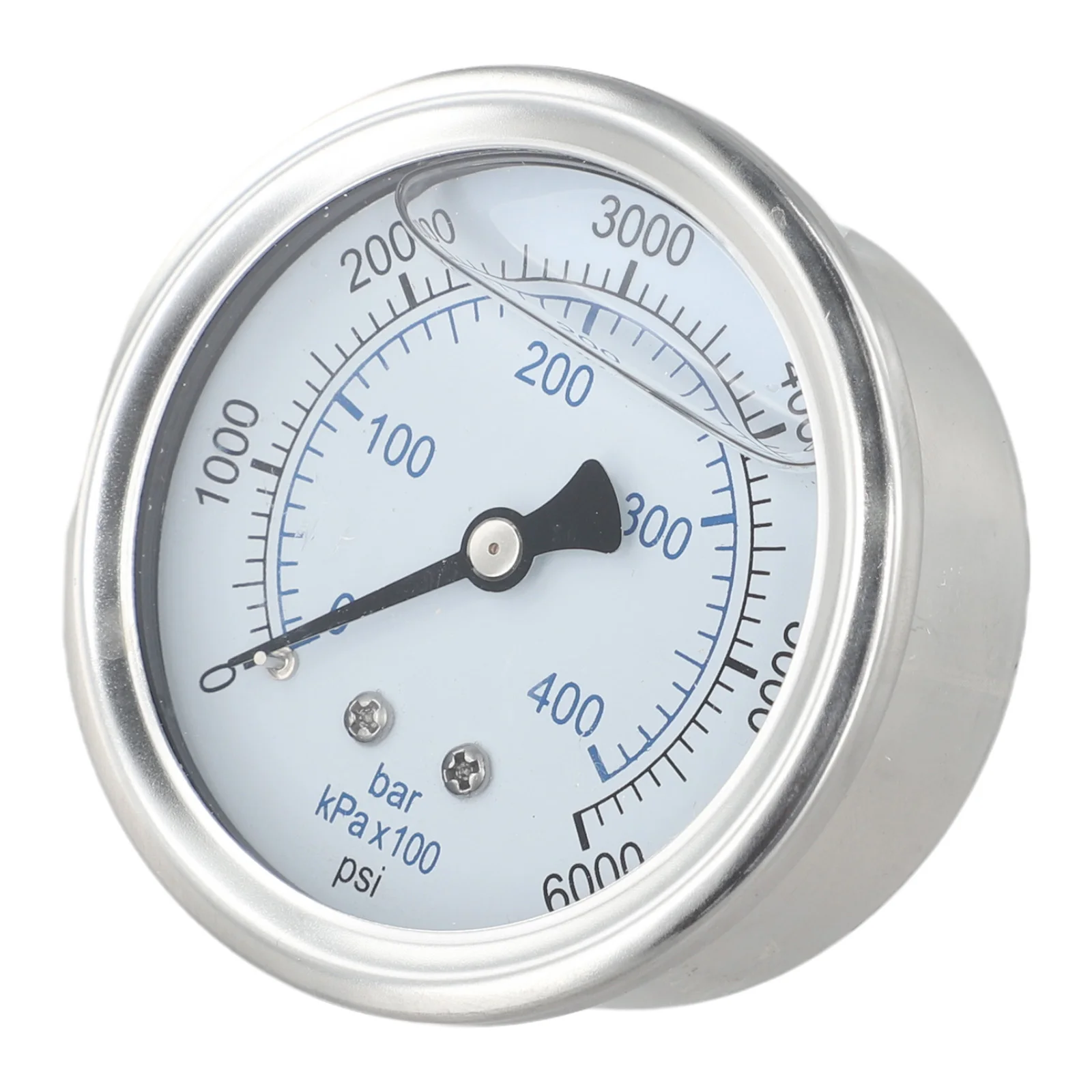 Professional Pressure Gauge Holder for Pressure Washers Stainless Steel with Dual Dials for Accurate Measurements