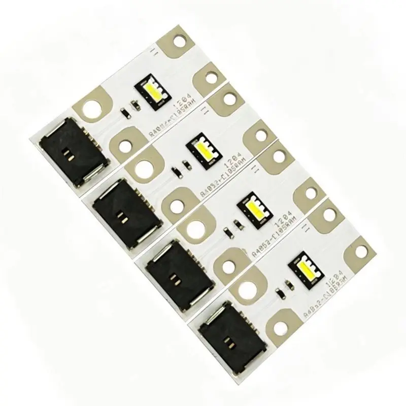 ABOK-LED Chip Board 4PCS Front LED Daytime Running Light Source Kit For BMW X3 X4 X5 X6 F26 F25 11-14 Dimmed Lights Board