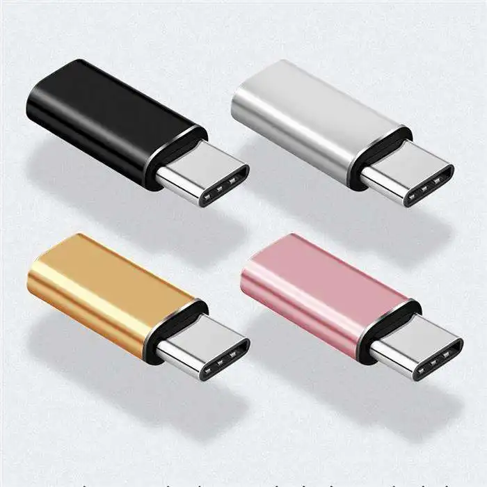 EONLINE Type-C OTG Adapter USB C maschio a per cavo IPhone dati di ricarica femmina per Huawei P20 P30 Samsung S9 S10 Mi 9 Converter