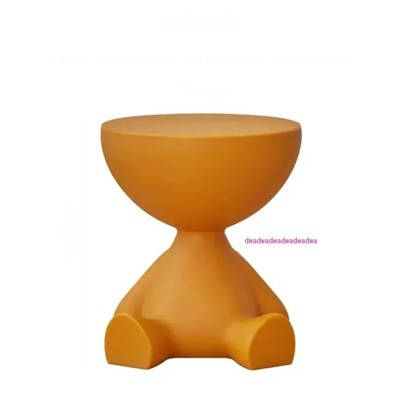 

Side Table Cream Style Small Flat Coffee Table Small Home Sofa Side Table Bedroom Plastic Beside Sofa Home Decor New