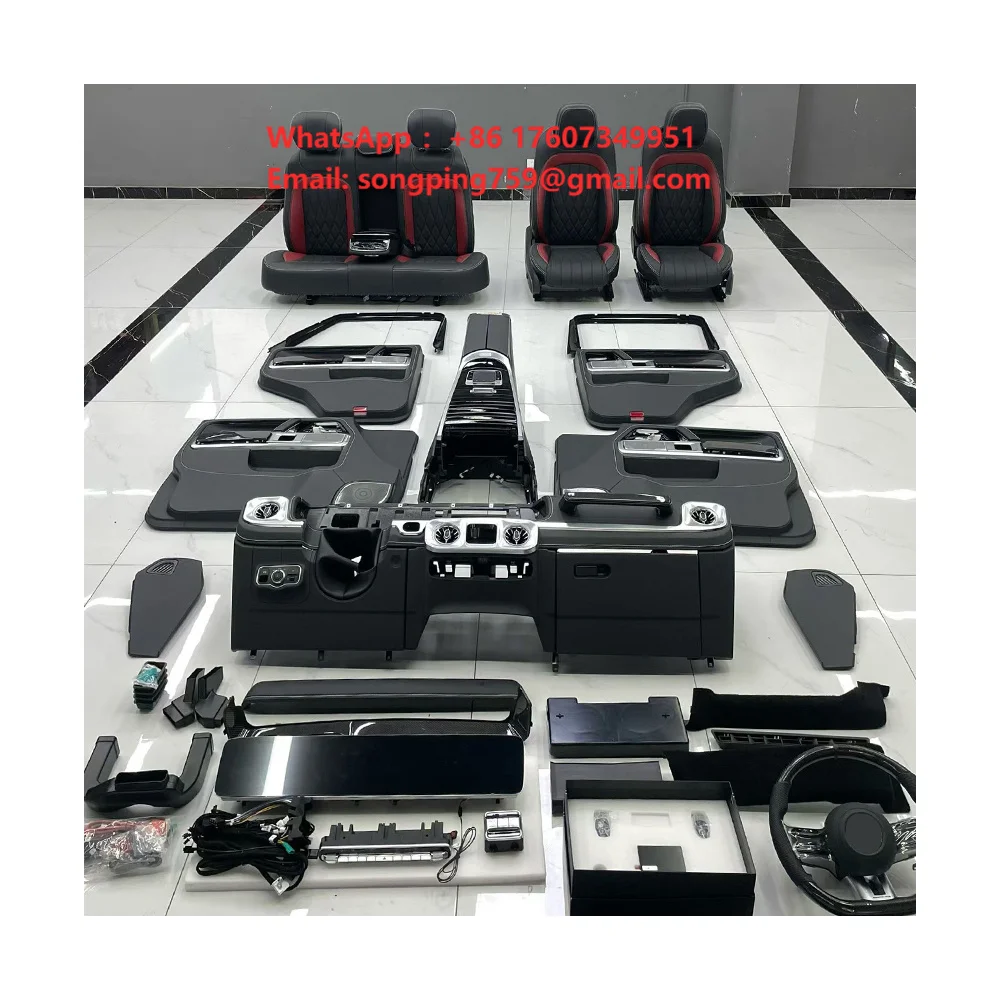 Applicable for Mercedes Benzz G-Class G350 G500 G550 Upgrade to G63 W465 Interior Control Seat Interior Kit Modification