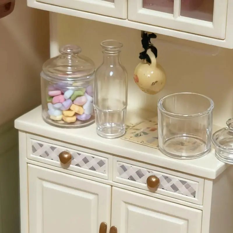 1 Set Leuke Miniatuur Poppenhuis Mini Meelzak Kit Model Spelen Keuken Voedsel Voor Pop Accessoires Speelgoed Woondecoratie