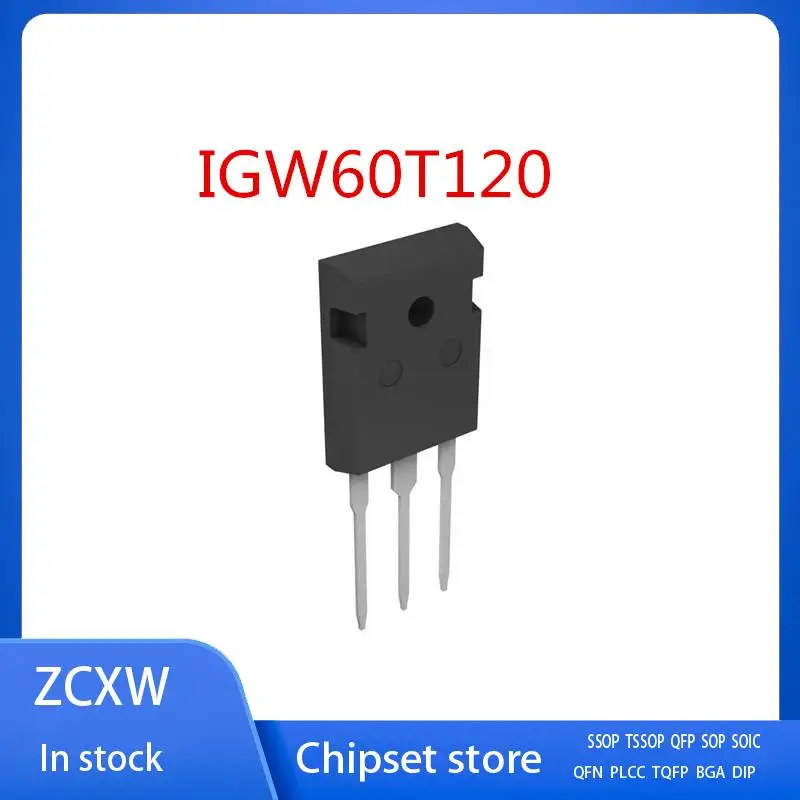 5PCS/LOT   IGW60T120 G60T120 TO-247 60A 1200V