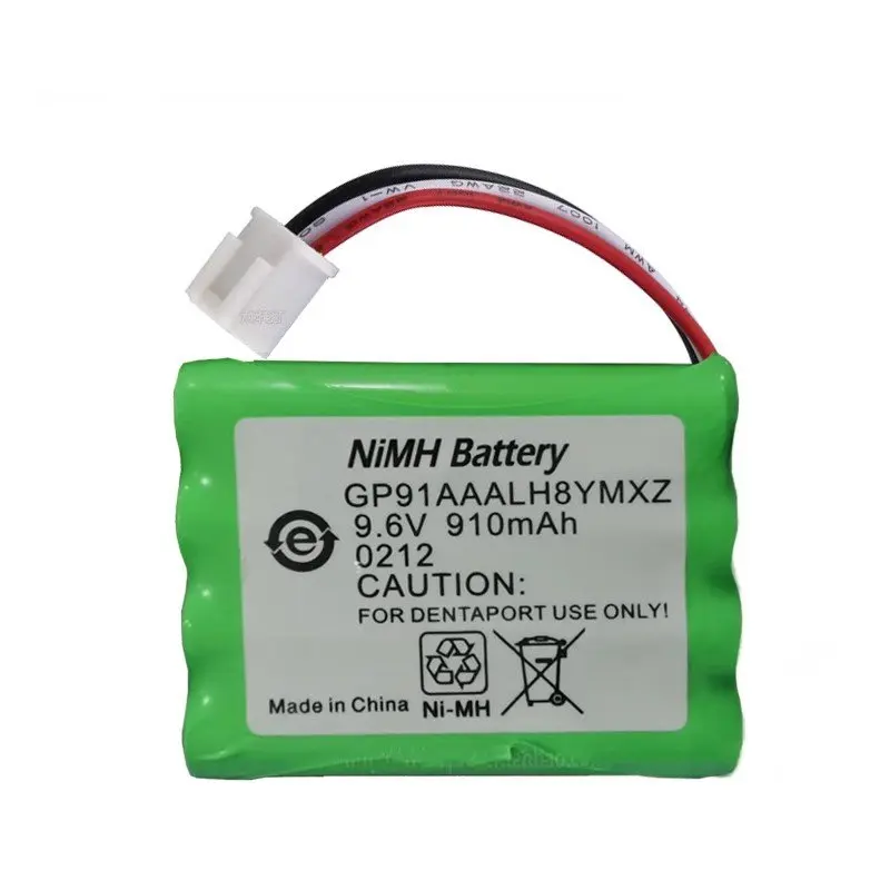 

9.6v 910mAh GP91AAALH8YMXZ Endometer Rechargeable Lithium Battery Pack
