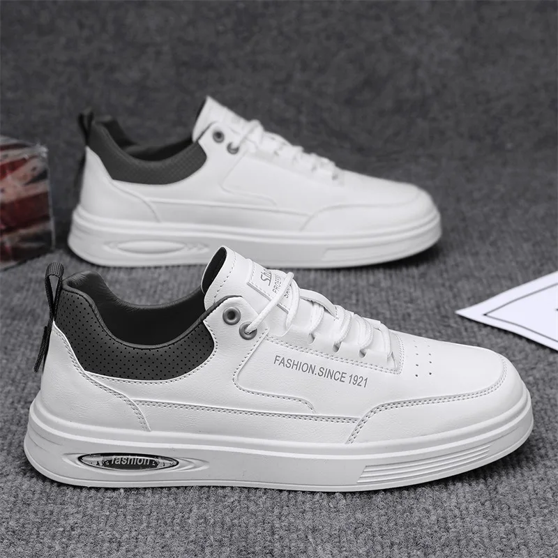 High Quality Classic Men's Leather Casual Sneakers Comfortable Man Shoes Outdoor Walking Shoe Male Shoes Zapatos De Hombre image 2
