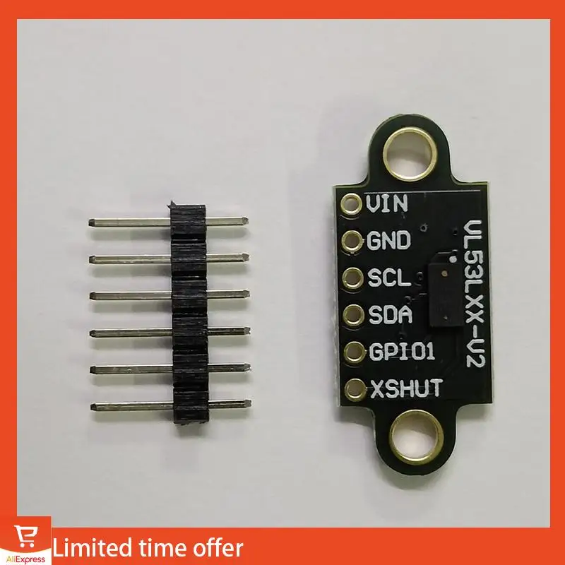 Segar 4 Buah VL53L0X Waktu Penerbangan (Dari) 940Nm Sensor Jarak Laser Breakout GY-VL53L0XV2 Modul Pengukuran Jarak