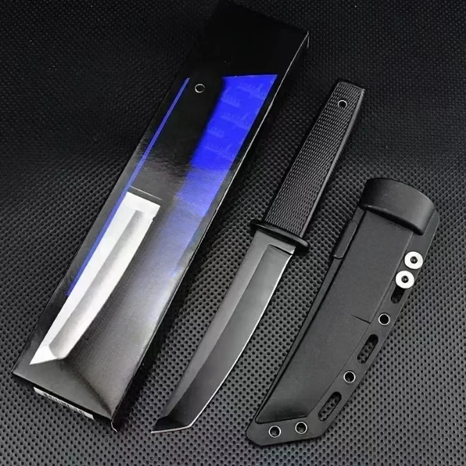 Tactical Fixed Blade Knife 8Cr13Mov Blade Nylon Fiber Handle With Kydex Sheath Combat Military Straight Knives Hunting EDC Tools