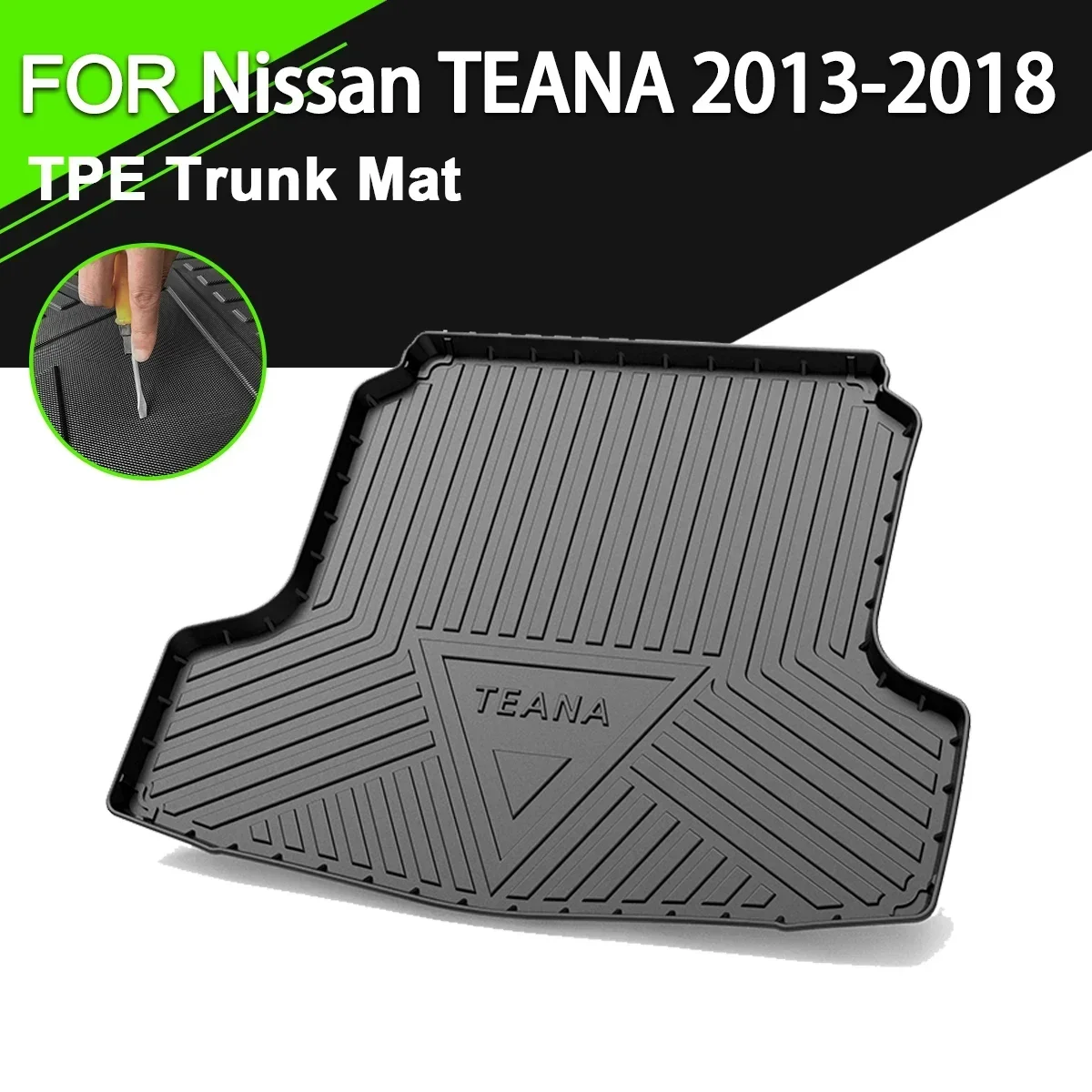 

TPE Waterproof Car Trunk Mat For Nissan ALTIMA KICKS LANNIA LIVINA MURANO PATROL5 QASHQAI SUNNY SYLPHY TEANA TERRA TIIDA X-TRAIL