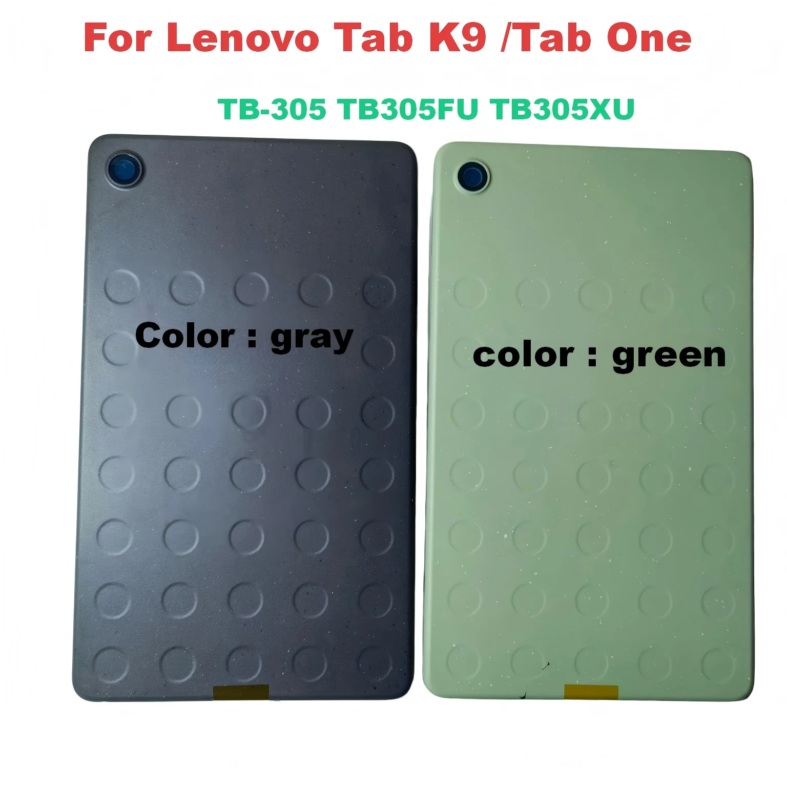 shell back For Lenovo Tab K9 /Tab One TB-305 TB305FU TB305XU  Battery Cover Back Case Accessory Replacement