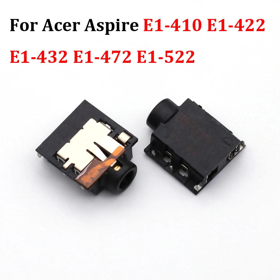 

1-10PCS 3.5mm Audio Jack Connector for Acer Aspire E1-410 E1-422 E1-432 E1-472 E1-522 Headphone socket Audio Connector