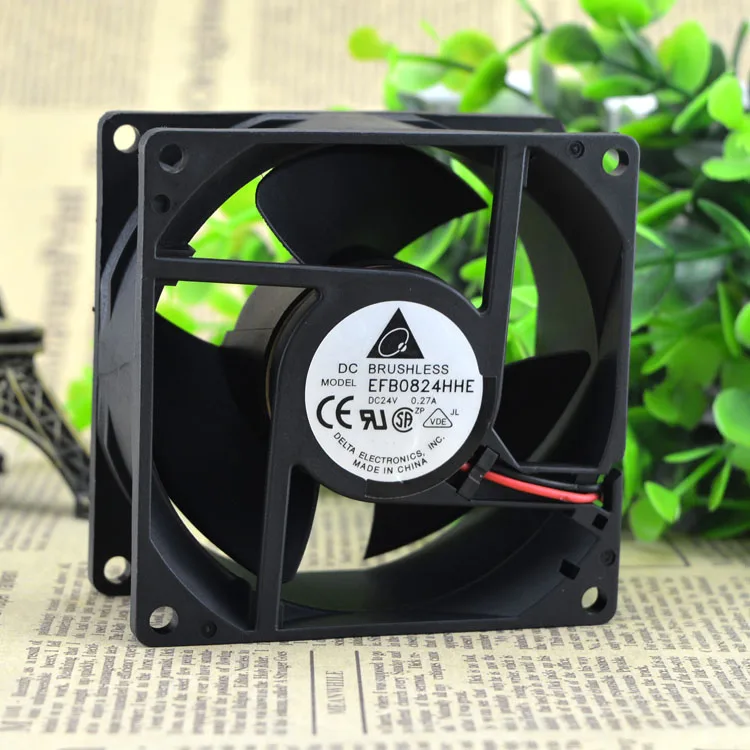 8 CM 8038 3 FÃ FOLHA EFB0824HHE 24V 0.27A