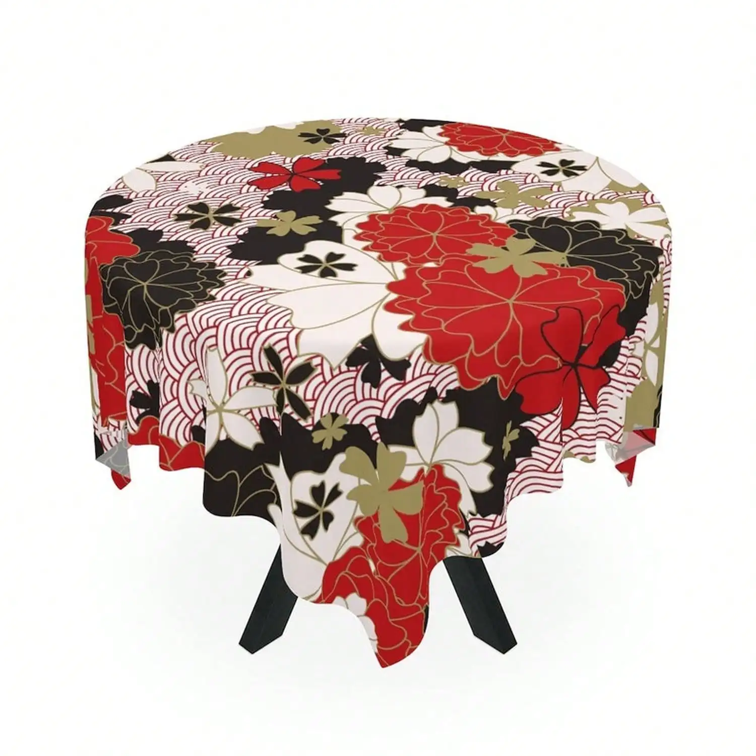 

Strawberry Thief Floral Bird Tablecloth, William Morris Style Pattern