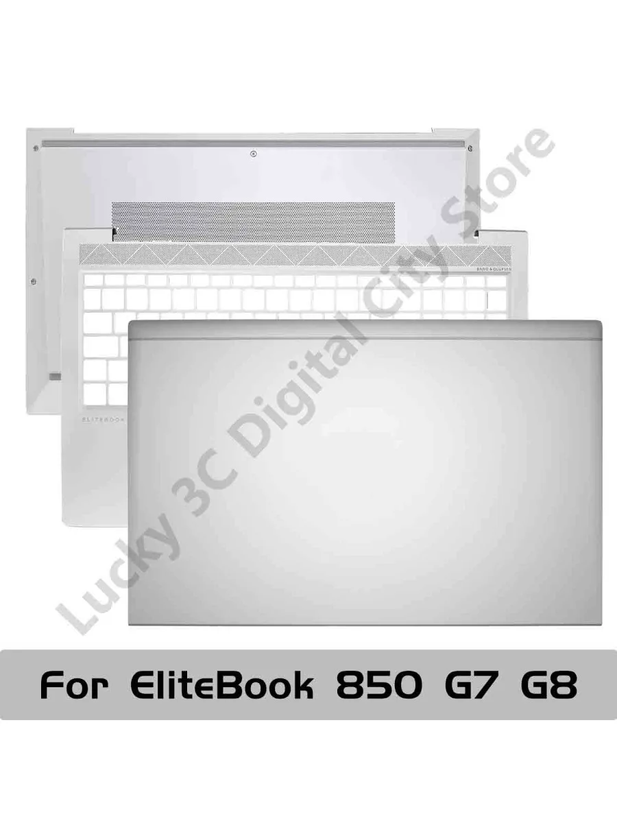 Neu für HP Elitebook 850 G7 850 G8 Ersatz-Zubehör Laptop LCD-Rückabdeckung Handballenauflage-Abdeckung Untere Gehäuseabdeckung ACDShell-Abdeckung Silber