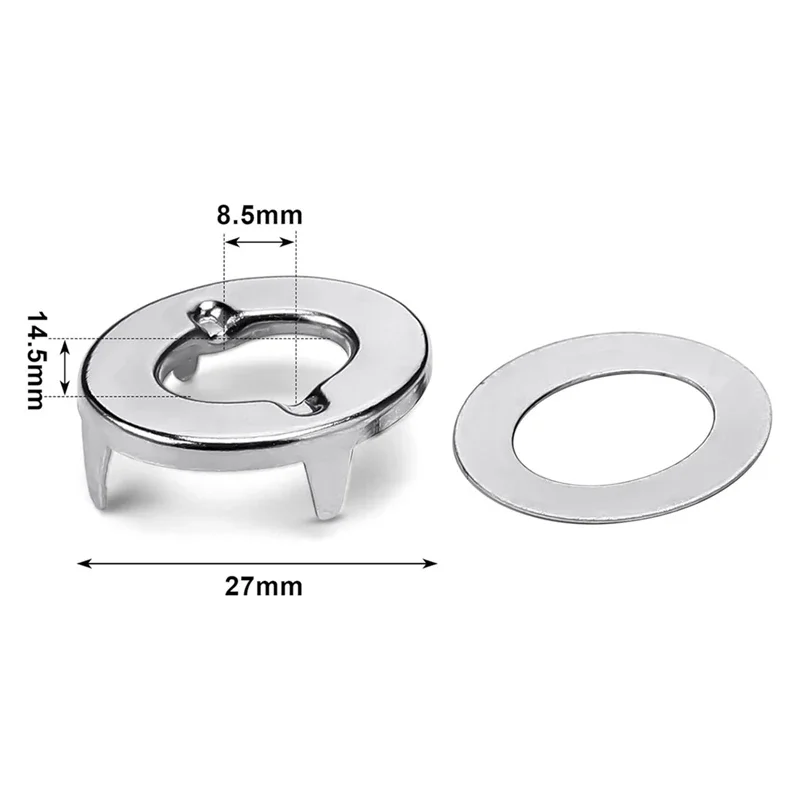 10Pcs Marine Grade Twist Lock Turn Button Fasteners Kit With Eyelets Bases for Boat Canopy Canvas Cover Yacht Fittings