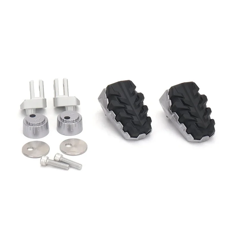 Steady Motorcycle Front Footrest Foot Pegs Pedals For Moto Guzzi V85TT Travel V85 TT V100 Mandello S 2022-2024