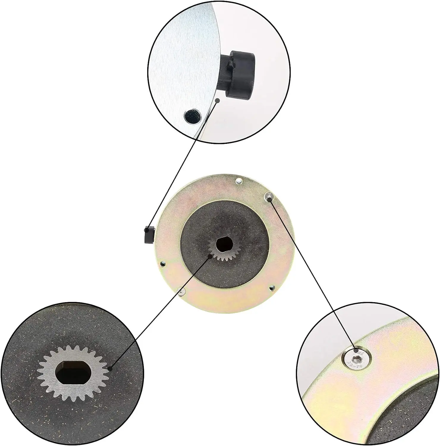 Freno motore, per carrello da golf elettrico EZGO RXV 2008-UP OEM #605867,610065