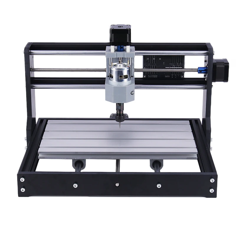 Máquina de grabado láser CNC3018pro 110V-240V plástico/madera/acrílico/PVC/PCB grabado 24V Mini máquina de grabado CNC pequeña de 3 ejes