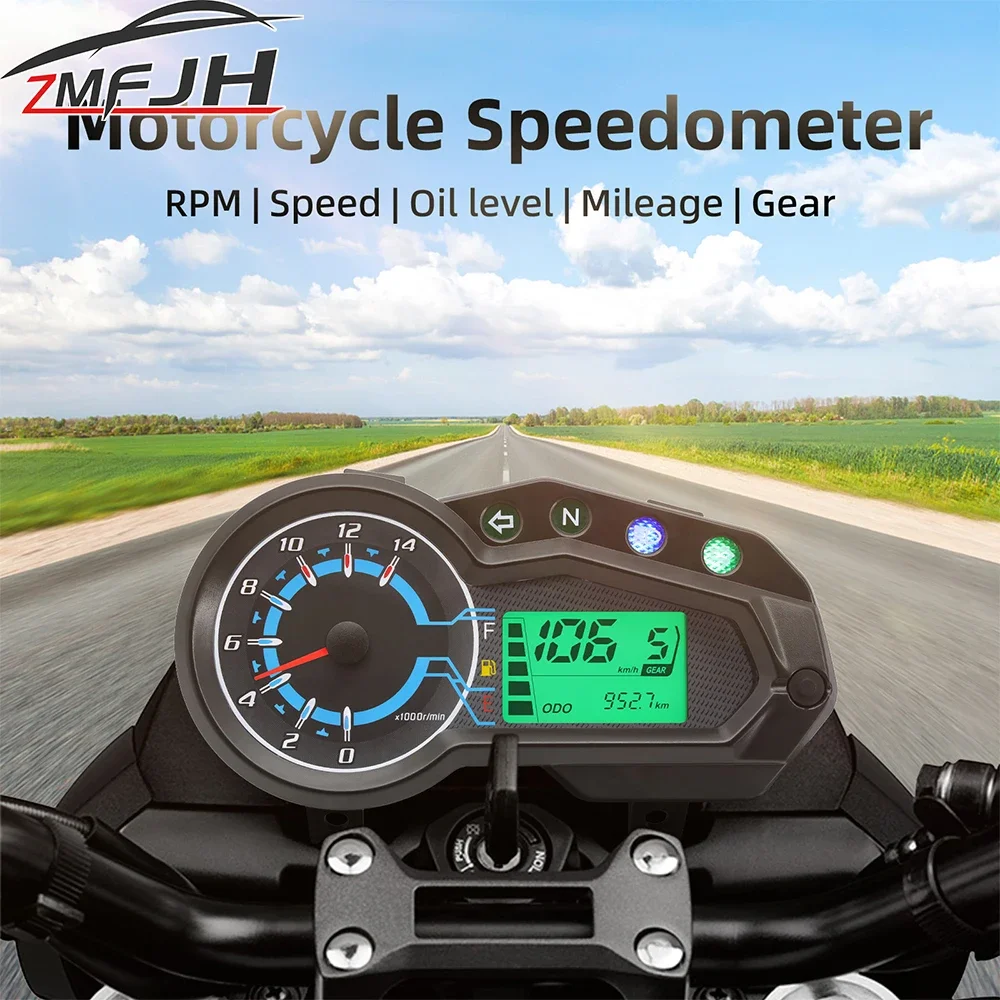 Motorcycle Led Spee…