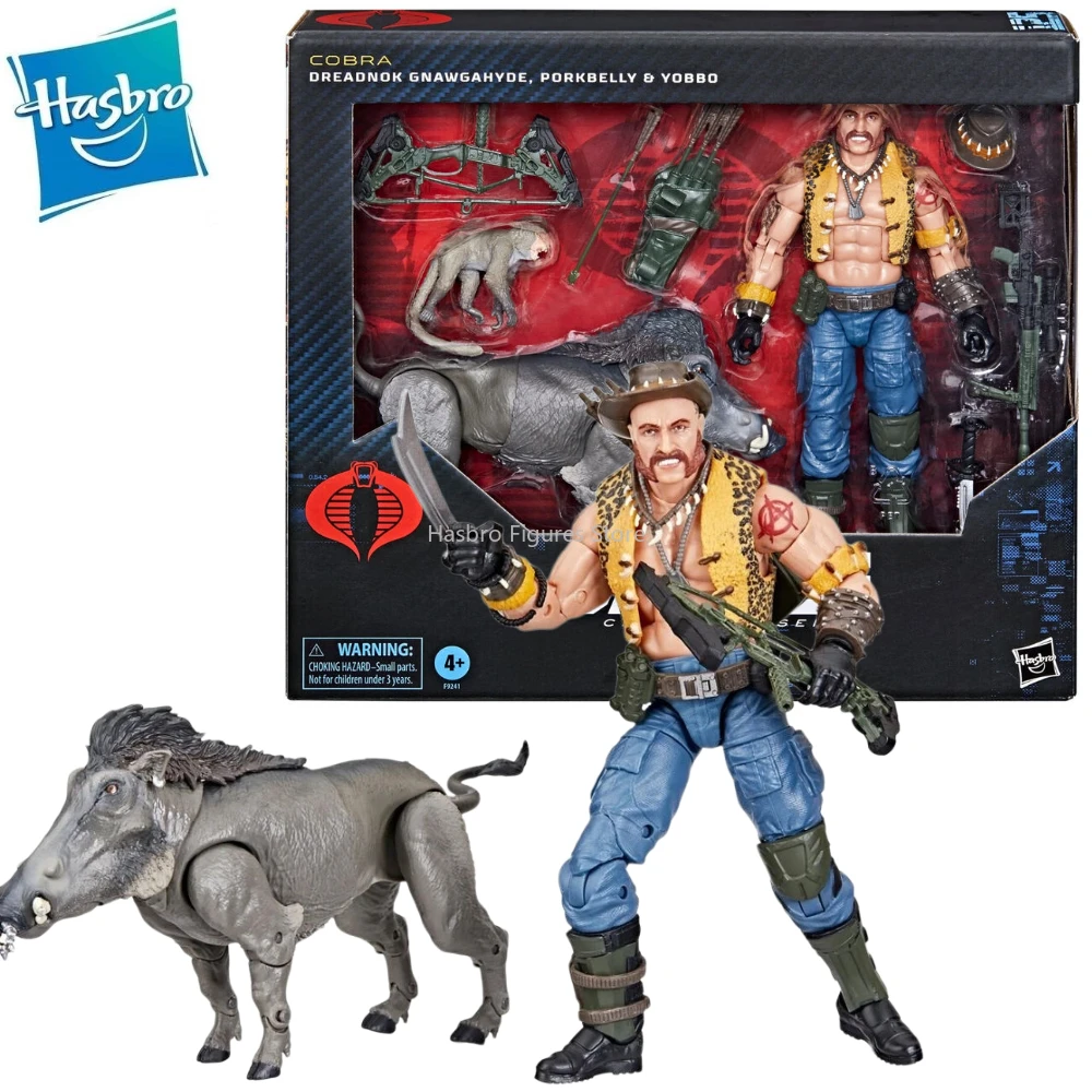 

In Stock Hasbro G.I. Joe Classified Series 6" 125 Dreadnok Gnawgahyde Porkbelly Yobbo Action Figure Model Toy Hobby Gift