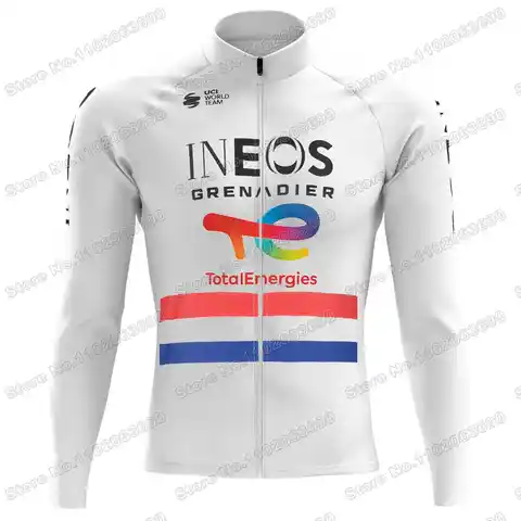 2026 Team Ineos Grenadiers Cycling Jersey Long Sleeve Britain Colombia-Champion Cycling Clothing Road Bike Shirt Bicycle Jacket