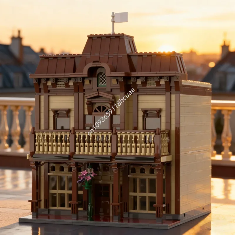 

1841pcs MOC Magic Kingdom House Disneienyed Model Building blocks Construction creative Christmas gift Brick toys Kids Birthday